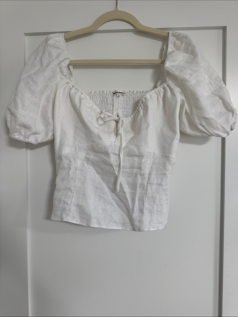 Reformation Rory Linen Top - Picture 3 of 10